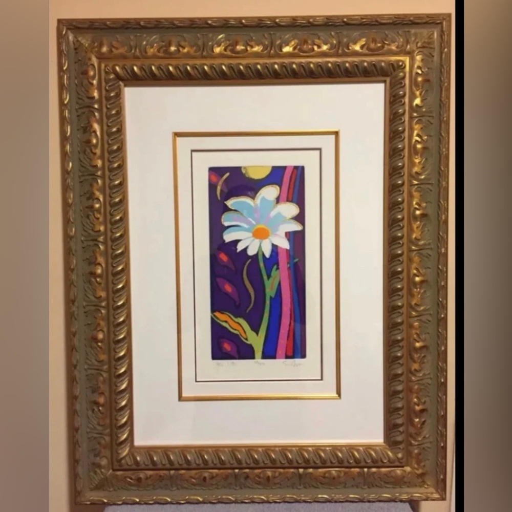"Yes I Do" Simon Bull Framed Signed Aquatint Art New in Box